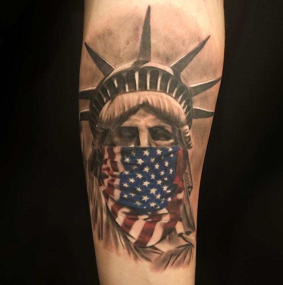 American Flag Tattoo Ideas For Men In 2024   1 18 