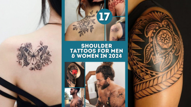 Shoulder Tattoo Trends for Men & Women in 2024