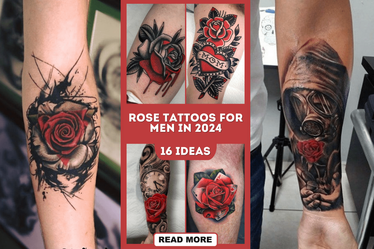 Rose Tattoo Trends For Men 2024 S Top Picks   Shablon Vp Prevyu 1 