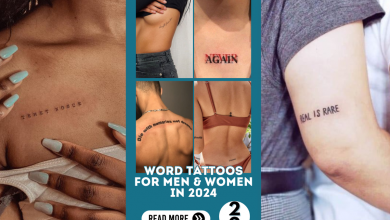 Words Tattoo Trends for Men & Women in 2024